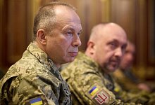 Generaloberst Olexander Syrskyj - Ukrainisches Präsidentialamt/Zuma Press/dpa