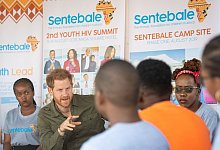 Prinz Harry und Herzogin Meghan auf Afrikareise - Dominic Lipinski/PA Wire/dpa