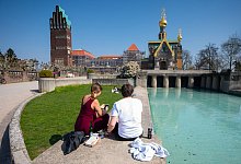 Mathildenhöhe Darmstadt - Andreas Arnold/dpa