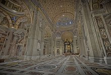 Ausstellung «La Basilica di San Pietro: AI-Enhanced Experience» - ---/Microsoft/dpa