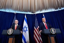 US-Pr&auml;sident Trump empf&auml;ngt Israels Ministerpr&auml;sident Netanjahu - Alex Brandon/AP/dpa