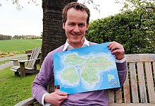 Die m&auml;nnliche Seelenlandschaft als Karte dargestellt. - Foto: Breder