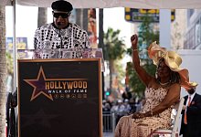 Stevie Wonder und Martha Reeves - Damian Dovarganes/AP/dpa