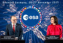 Esa-Ministerratstagung in Bremen - Sina Schuldt/dpa