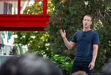 Mark Zuckerberg - Andrej Sokolow/dpa