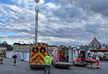Unfall mit Kettenkarussell in Bayreuth - Ferdinand Merzbach/NEWS5/dpa