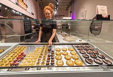 Cookie-Couture in Stuttgart kurz vor der Eröffnung - Christoph Schmidt/dpa