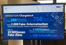 Bundeskriminalamt zu Betrugs- und Geldwäschenetzwerken - Jens Albes/dpa