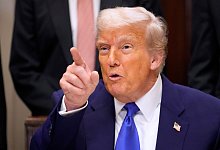 USA - Trump - Mark Schiefelbein/AP/dpa