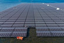 Schwimmende Photovoltaik-Anlagen - Patrick Pleul/dpa