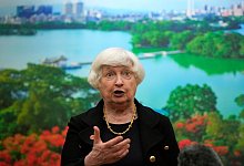 US-Finanzministerin Yellen in China - Andy Wong/Pool AP/AP