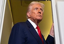 US-Präsident Trump - Mark Schiefelbein/AP/dpa