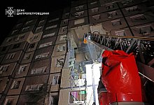 Ukraine-Krieg - Dnipro - Uncredited/Ukrainian Emergency Service/AP/dpa