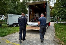 Weltkriegsbombe in der Spree in Berlin-Mitte gefunden - Michael Ukas/dpa