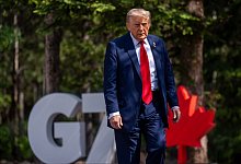 G7-Gipfel in Kanada - Michael Kappeler/dpa-Pool/dpa