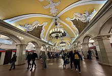 Moskauer Metro wird 90 Jahre alt - Ulf Mauder/dpa