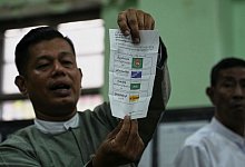 Parlamentswahl in Myanmar - Thein Zaw/AP/dpa