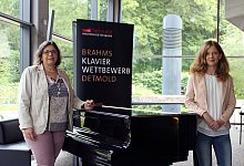 Jelka L&uuml;ders und Elke Trappman - hfm/Frank Beyer