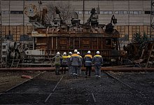 Ukraine-Krieg - Energieinfrastruktur - Evgeniy Maloletka/AP/dpa