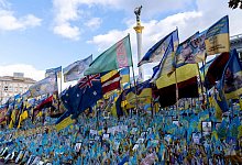 1.000 Tage Ukraine-Krieg - Kiew - Andreas Stroh/ZUMA Press Wire/dpa