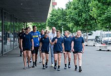 HSG Blomberg-Lippe (GER) vs. JDA Bourgogne Dijon Handball (FRA), Handball, EHF European League Women, Spiel um Platz 3, 04.05.25 - 1 - Timon Peters