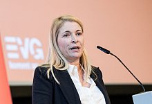 Bundeskonferenz der Eisenbahn- und Verkehrsgewerkschaft (EVG) - Hannes P. Albert/dpa