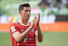 St&uuml;rmerstar Robert Lewandowski sieht den FC Bayern M&uuml;nchen auch ohne seine Tore &laquo;herausragend aufgestellt&raquo;. - Swen Pf&ouml;rtner/dpa
