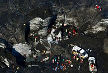 H&ouml;hleneinsturz in Island - Vilhelm Gunnarsson/STOD2/AP/dpa