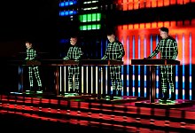 Kraftwerk im Konzert - Los Angeles - Chris Pizzello/Invision/AP/dpa