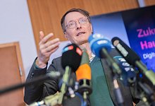 Demonstration «ePA» mit Bundesgesundheitsminister - Rolf Vennenbernd/dpa-Pool/dpa