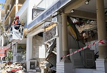 Geb&auml;udeeinsturz auf Mallorca - Clara Margais/dpa