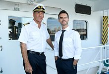 Sascha Hehn & Florian Silbereisen - Foto: Dirk Bartling/ZDF/dpa