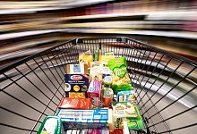 Warenkorb - Fabian Sommer/dpa/dpa-tmn