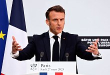 Gipfel zur Unterst&uuml;tzung der Ukraine in Paris - Ludovic Marin/POOL AFP/AP/dpa