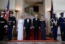 Staatsbankett - Andrew Harnik/AP/dpa