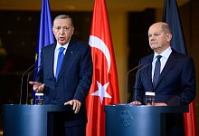 Erdogan und Scholz - Bernd von Jutrczenka/dpa