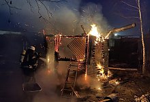 Saunabrand - Freiwillige Feuerwehr Blomberg