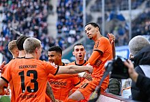 1899 Hoffenheim - Eintracht Frankfurt - Uwe Anspach/dpa