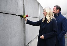 Haakon und Mette-Marit in Berlin - Britta Pedersen/dpa