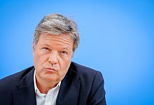 Geschäftsführender Minister Habeck - Kay Nietfeld/dpa