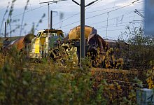 Güterzug bei Kerpen entgleist - Henning Kaiser/dpa