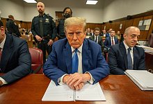 Strafprozess gegen Trump - Steven Hirsch/Pool New York Post/AP/dpa