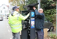 Parkscheinautomaten - Nadine Uphoff