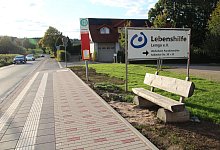 Bushaltestelle Teichberg - Archivfoto: Nadine Uphoff