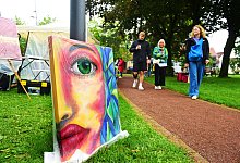 Die Kunstmauer in Blomberg 2025 - Nicole Ellerbrake