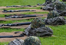 Wehrdienst bei der Bundeswehr - Stefan Sauer/dpa