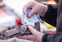 Studie: Millionen reicht B&uuml;rgergeld nicht zum Satt-Werden - Sebastian Kahnert/dpa