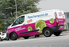 Symbolfotos des Getraenkelieferdienst Flaschenpost - picture alliance / Flashpic