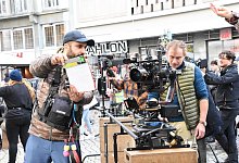 dreharbeiten_innenstadt - Dana Pollock