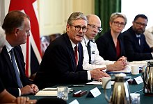 Nach Bluttat in Southport - Downing Street - Henry Nicholls/PA Wire/dpa